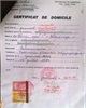 01 - Certificat de domicile